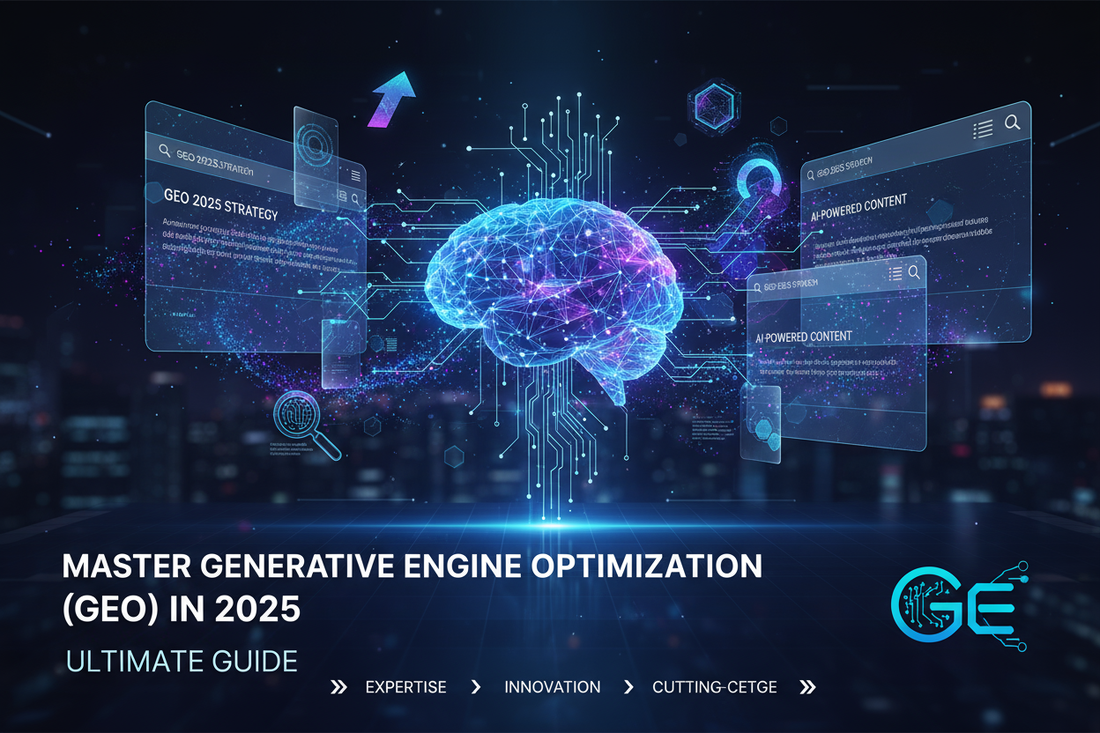 Generative Engine Optimization (GEO): The Ultimate 2025 Guide to Dominating AI Search