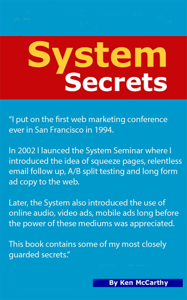 System Secrets - Maximum Money in Minimum Time Online (Marketing Mastery) (English Edition)