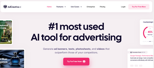 AdCreative - #1 most used AI tool for advertising